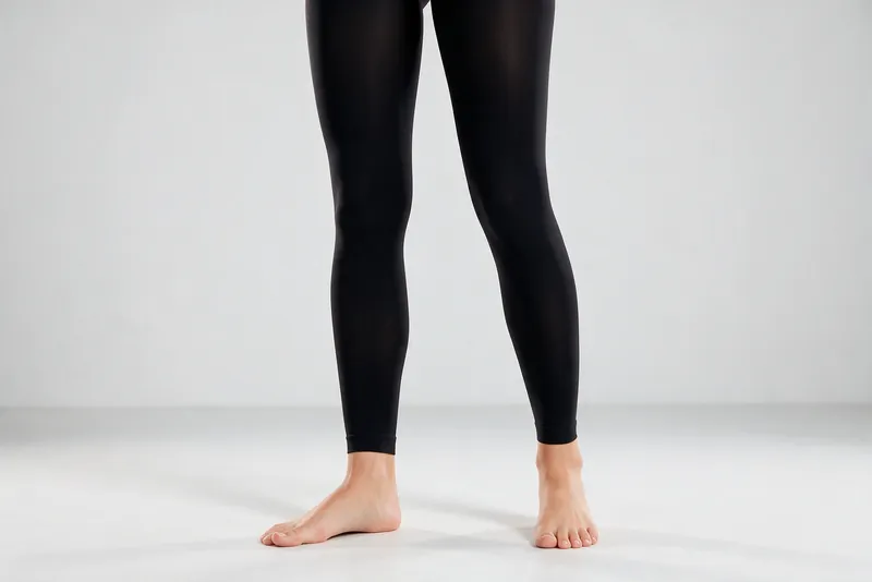 Schwarze Kompressionsleggings
