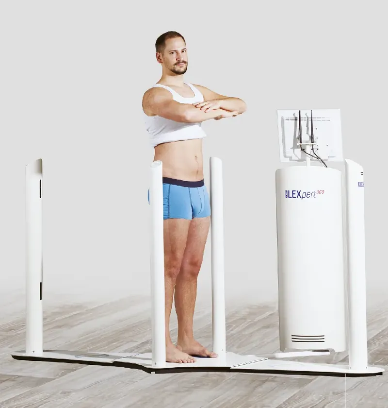 Ganzkörper-Messung mit dem Bodytronic 610