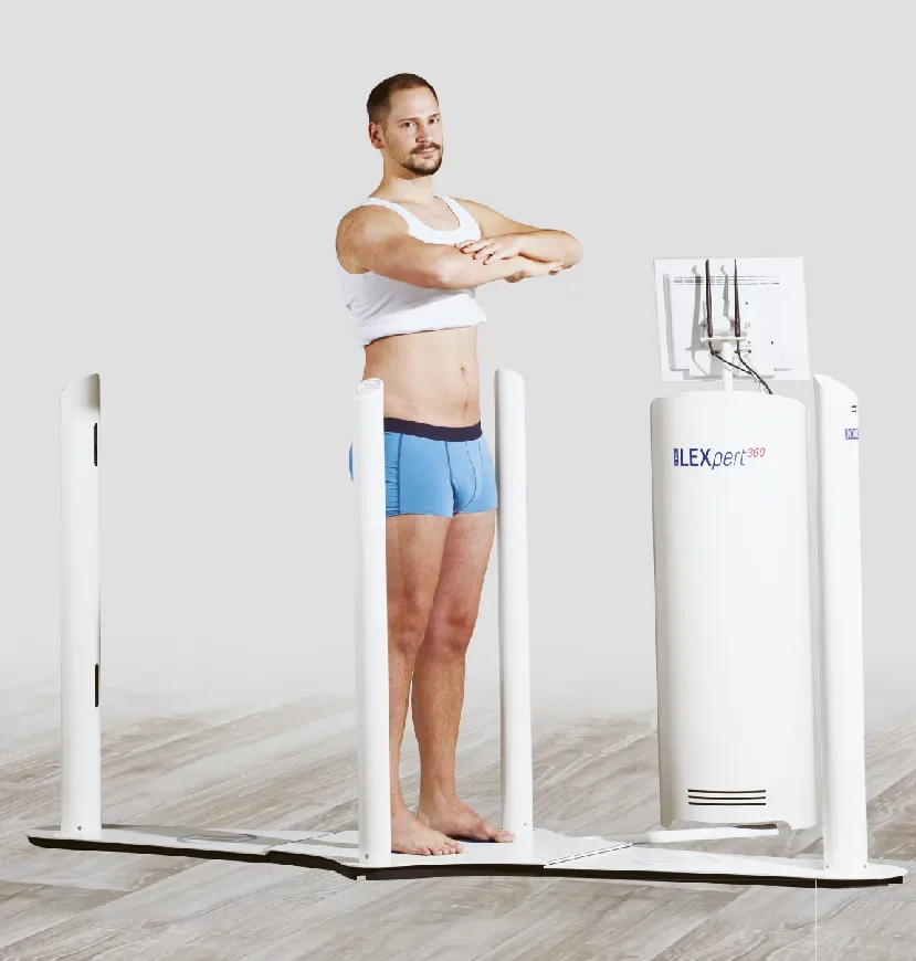 Ganzkörper-Messung mit dem Bodytronic 610
